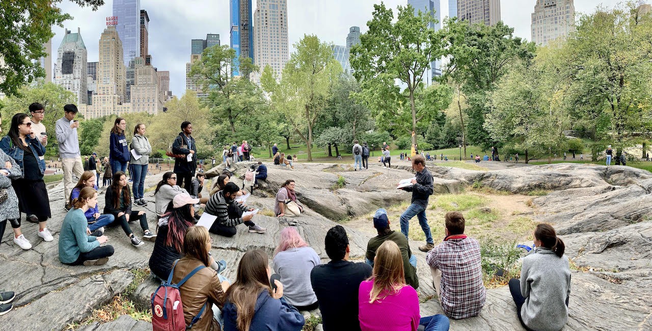 Central Park Geology Field Trip (2019)