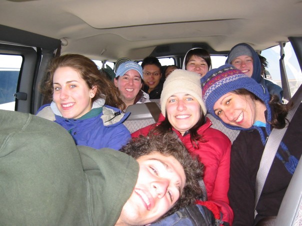 On our way (2006, courtesy Louisa Bradtmiller)