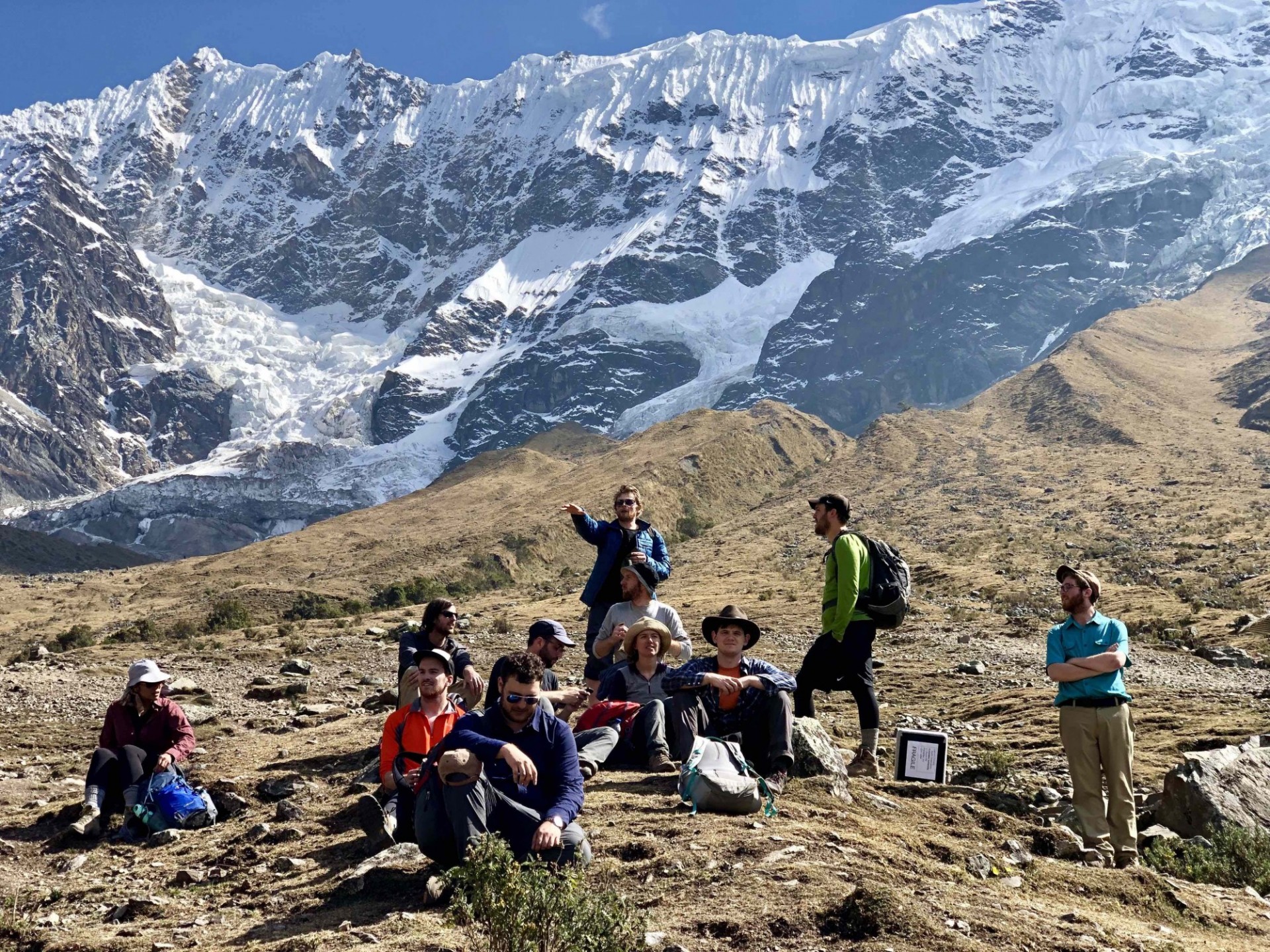 Grad Students on Peru Trip (2019)