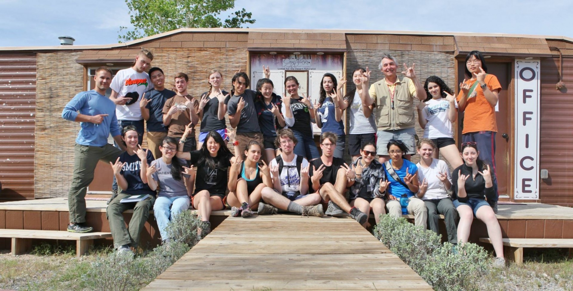 Our last day at Cynthia's Hostel (2015, courtesy Jack Chen)