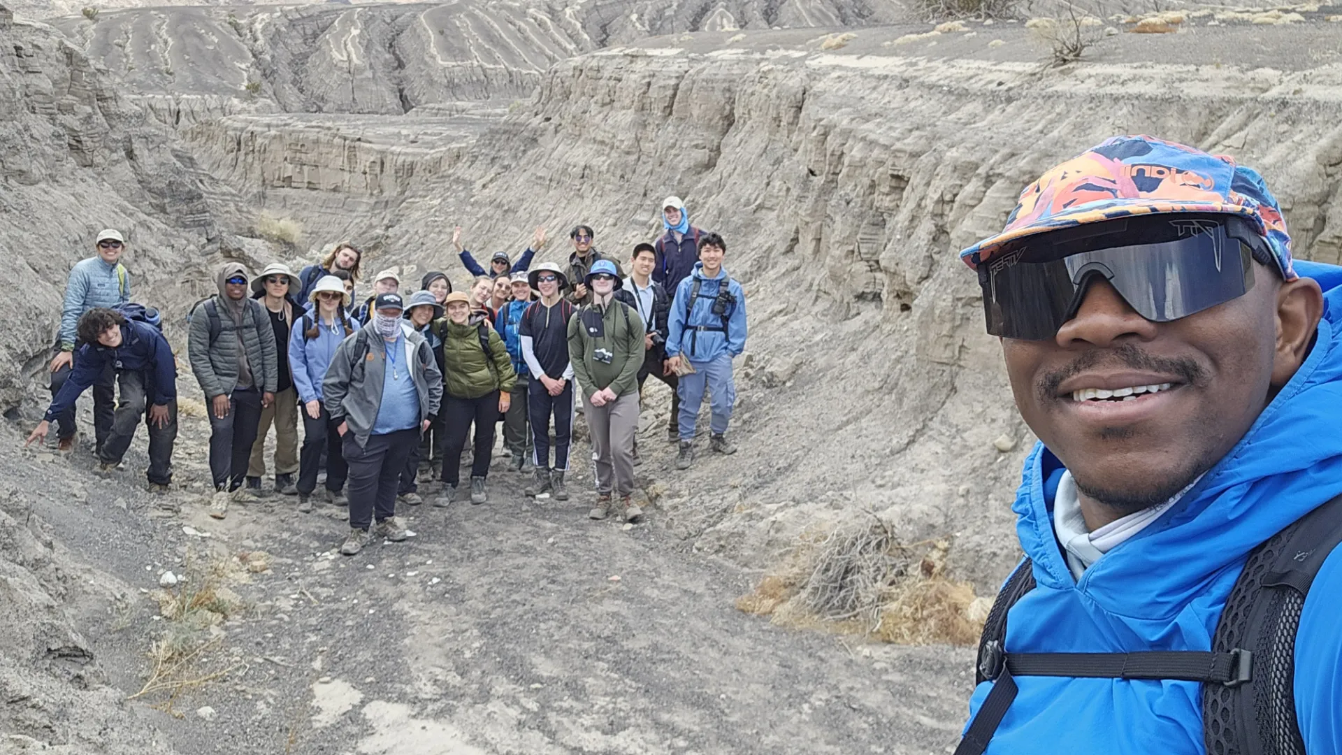 Exploring pyroclastic volcanic deposits at Ubehebe Crater (2025)