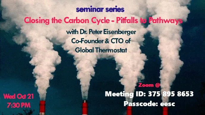 Closing the Carbon Cycle Poster